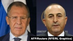 Sergei Lavrov və Mevlut Cavusoglu