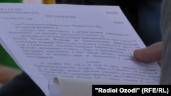 Ресейдің Пермь облысы Свердлов аудандық соты Мансур Ходжиевтің үстінен қозғалған қылмыстық іс бойынша шығарған үкімнің көшірмесі