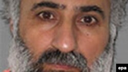 U.S. -- An undated mugshot released by the US State Department's Rewards for Justice (RJF) of Abu Alaa al-Afri. 