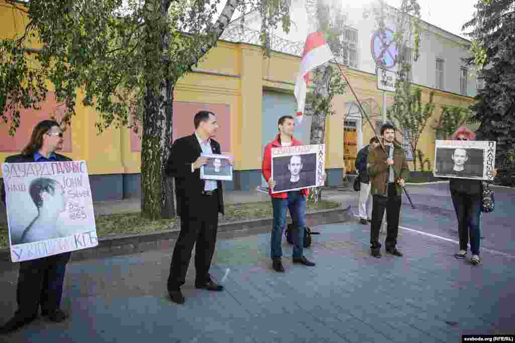 Акцыя прайшла без затрыманьняў, аднак на ўдзельнікаў склалі пратаколы.