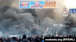 Вуліцы Кіева 23 студзеня 2014