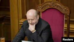 Олександер Турчинов, раиси ҷумҳури муваққати Украина.