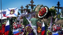 Cemetery Kalfa, Sevastopol, graves of marines 810 brmp Black Sea Fleet