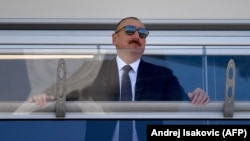 Prezident İlham Əliyev Bakıda, Formula 1 Azərbaycan Qran-Prisində