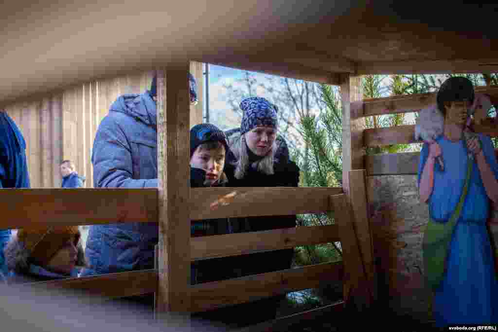 Belarus - Nativity scene in Horadnia, 6Dec2020