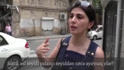 Sizcə, yalançı seyidi əsl seyiddən necə ayırmaq olar? [video-sorğu]