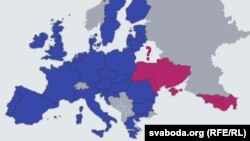 Беларусь — адзіная краіна «Ўсходняга партнэрства», якая не ўваходзіць у Раду Эўропы