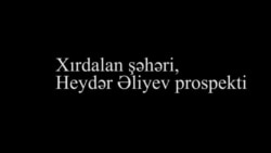 Xırdalan şəhəri yenə sular altında qaldı